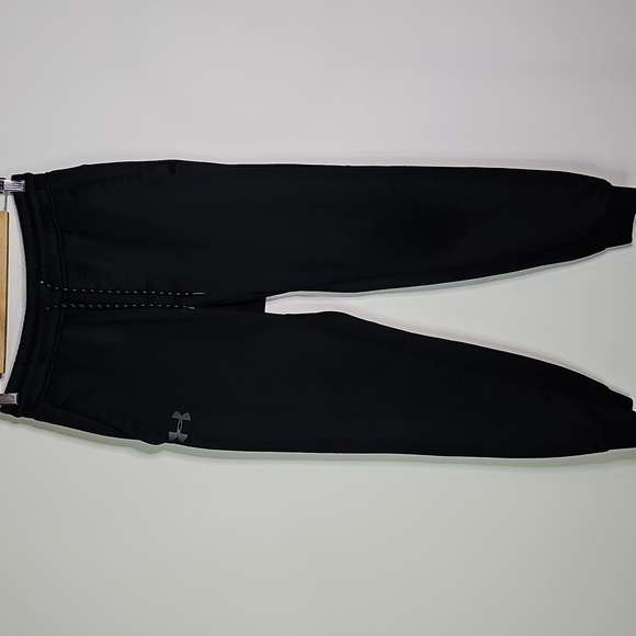 Under Armour medium black fitted athletic joggers - Picture 1 of 8